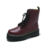 Round Toe Retro Short Boots
