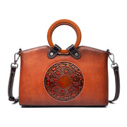 Vintage Leder Handtasche