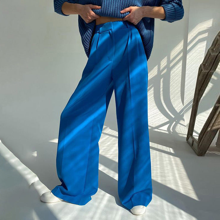 High Waist Loose Trousers