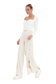 Flared Bein 90er Damen Hose