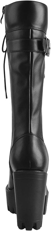 Biker Plateau Stiefel