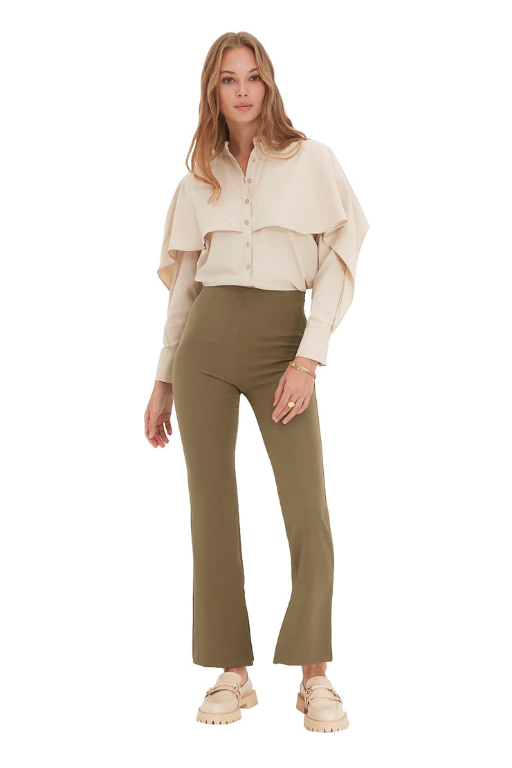 Damen Offener Trendy Hose