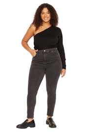 Damen Bund Plus-Size Jeans