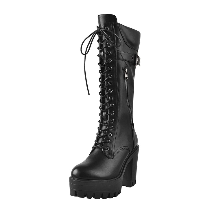 Biker Plateau Stiefel