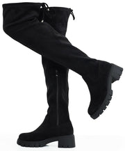 Damen Suede Winter Tube