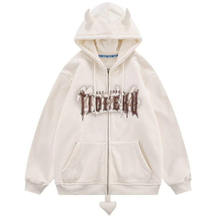 Ladies Fashion Flame  Hoodie