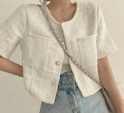 Single-breasted Cardigan Shirt