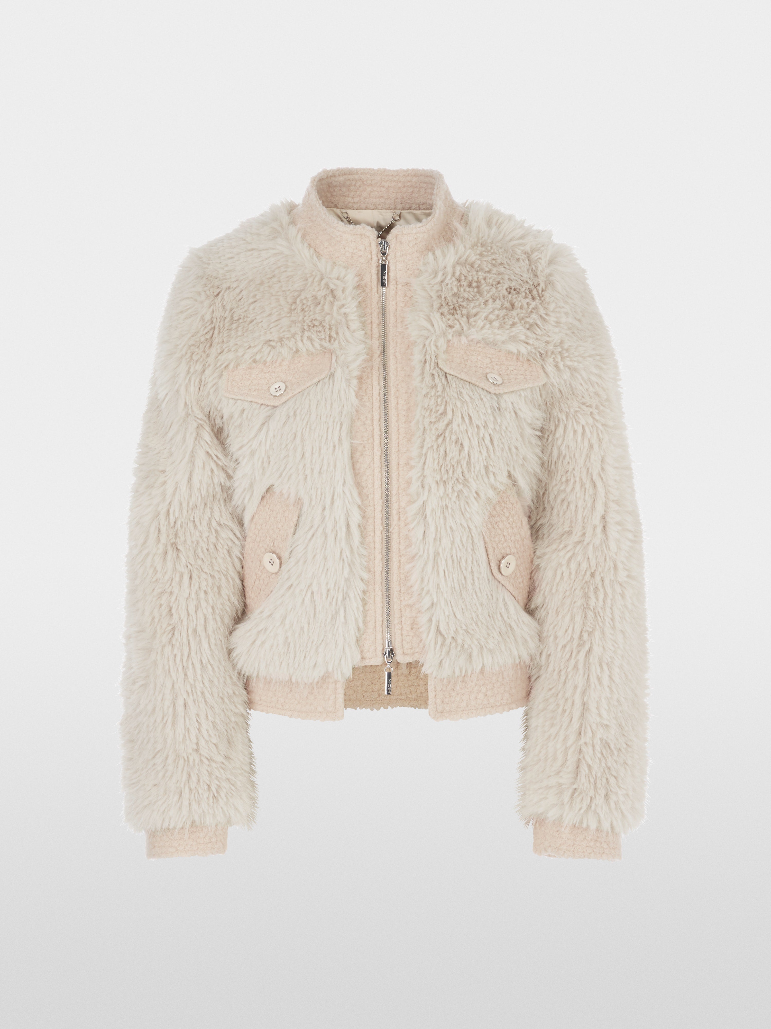 Short faux fur jacket