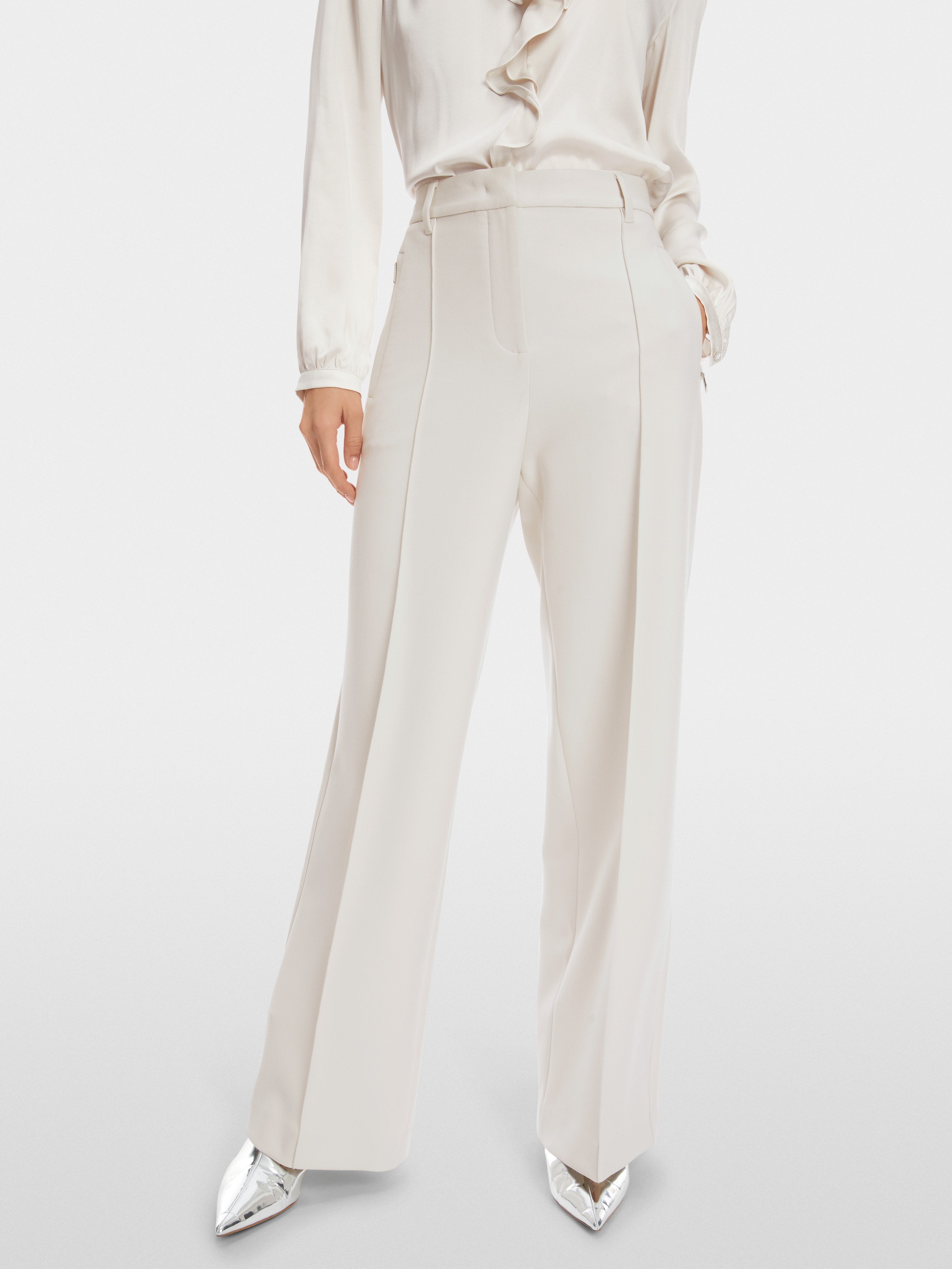WEIDA - wide trousers with high waist