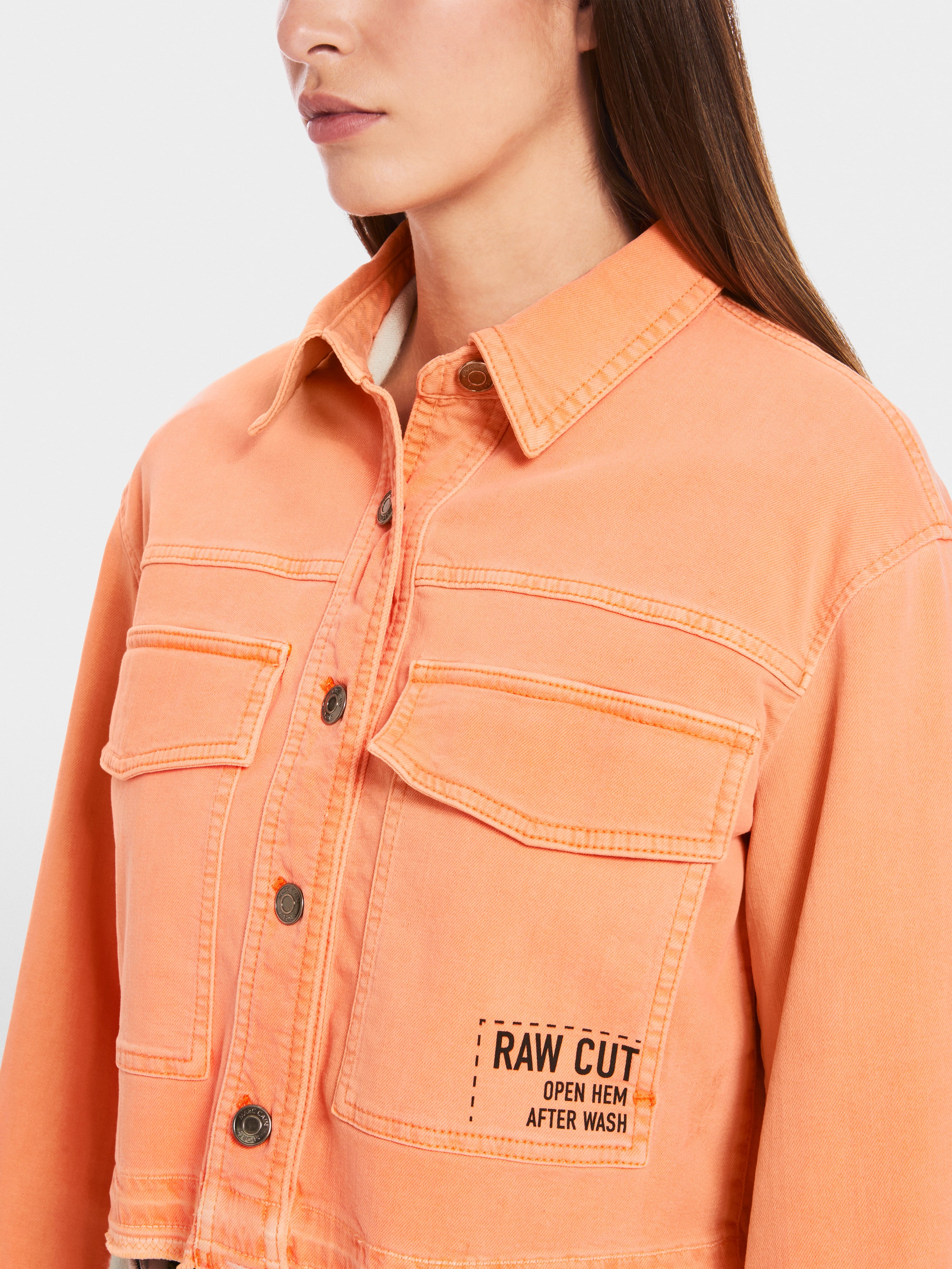 Crest Raw denim jacket