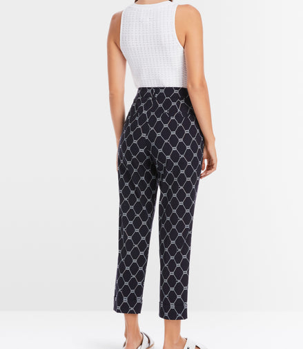 Mc -  Faracci Cropped Leg Chinos