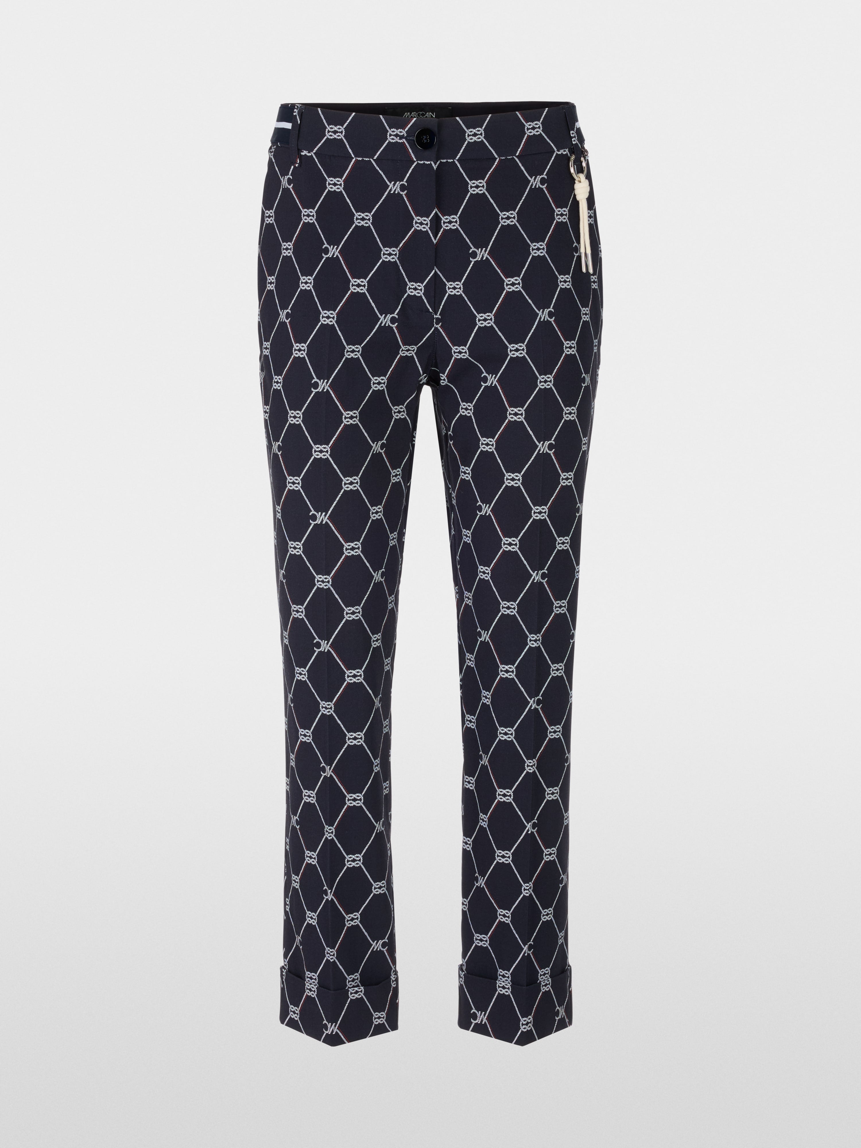 Mc -  Faracci Cropped Leg Chinos