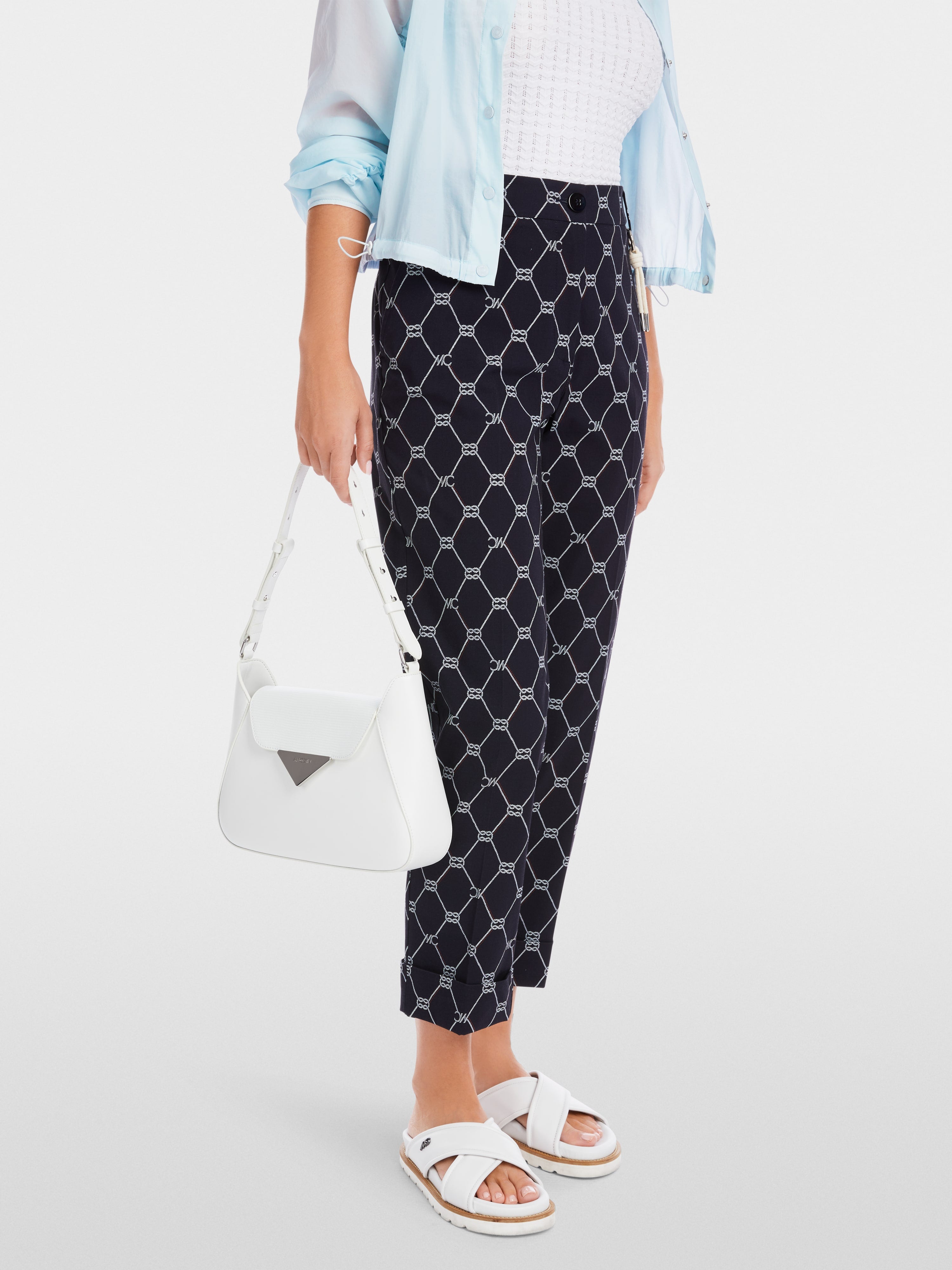 Mc -  Faracci Cropped Leg Chinos