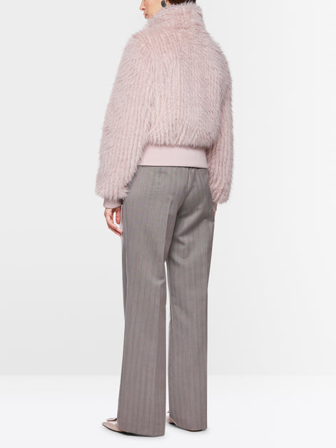 Short faux fur jacket