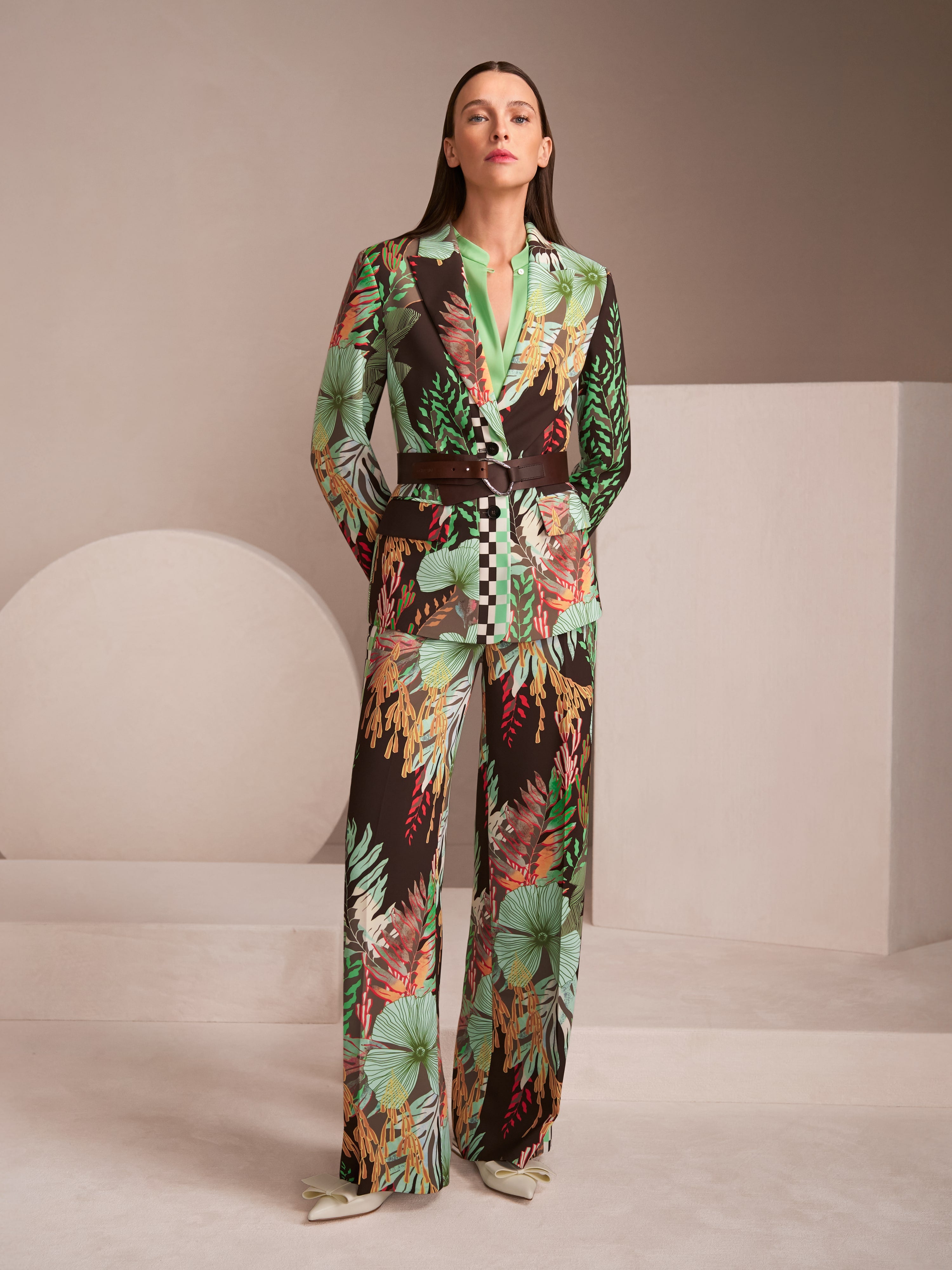 Mc - Viona Print Blazer