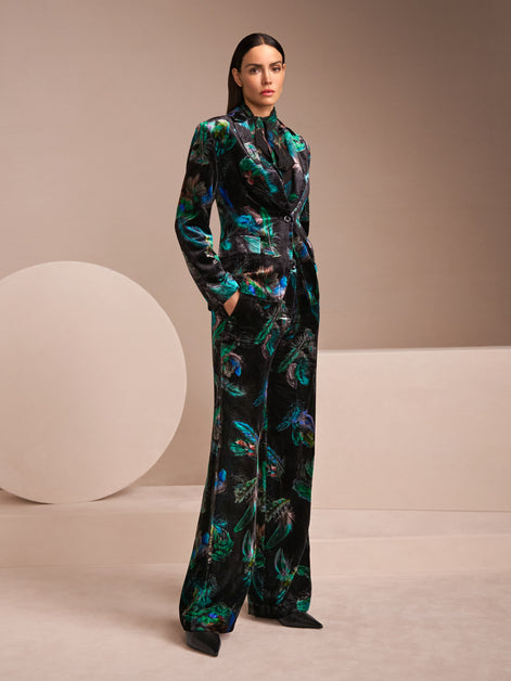 Mc - Orient Velvet blazer