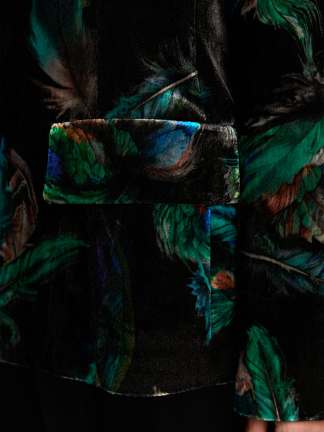 Mc - Orient Velvet blazer