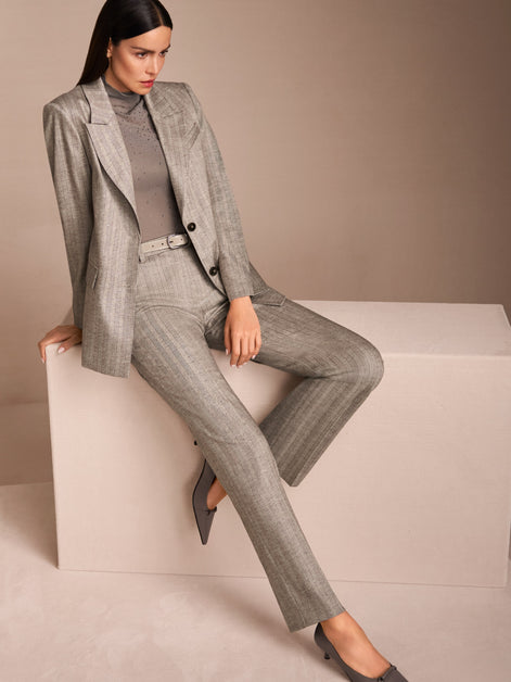 Mc - Loren Striped trousers