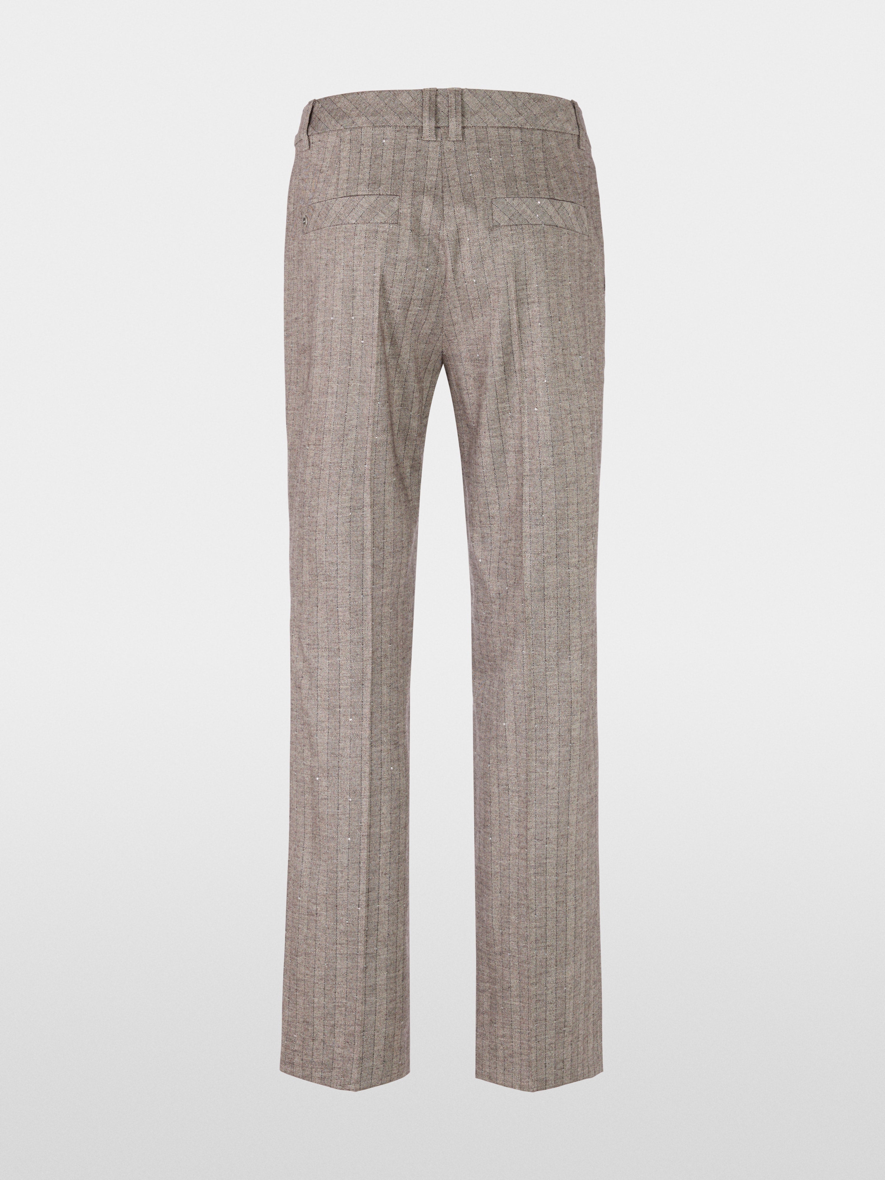 Mc - Loren Striped trousers