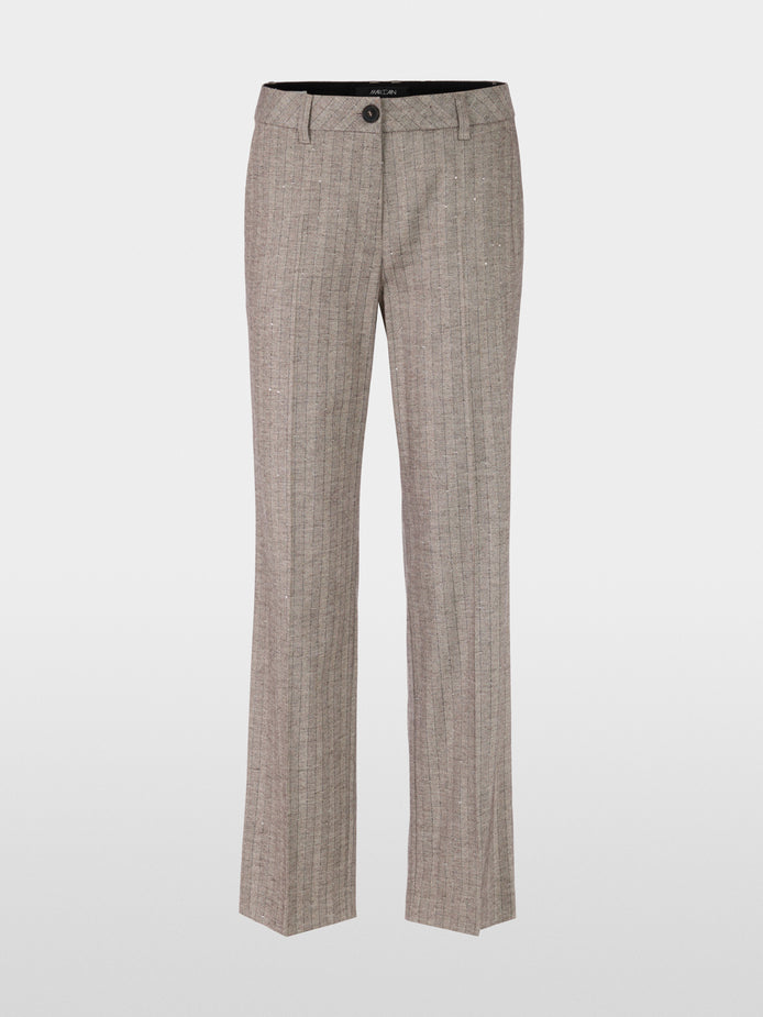 Mc - Loren Striped trousers