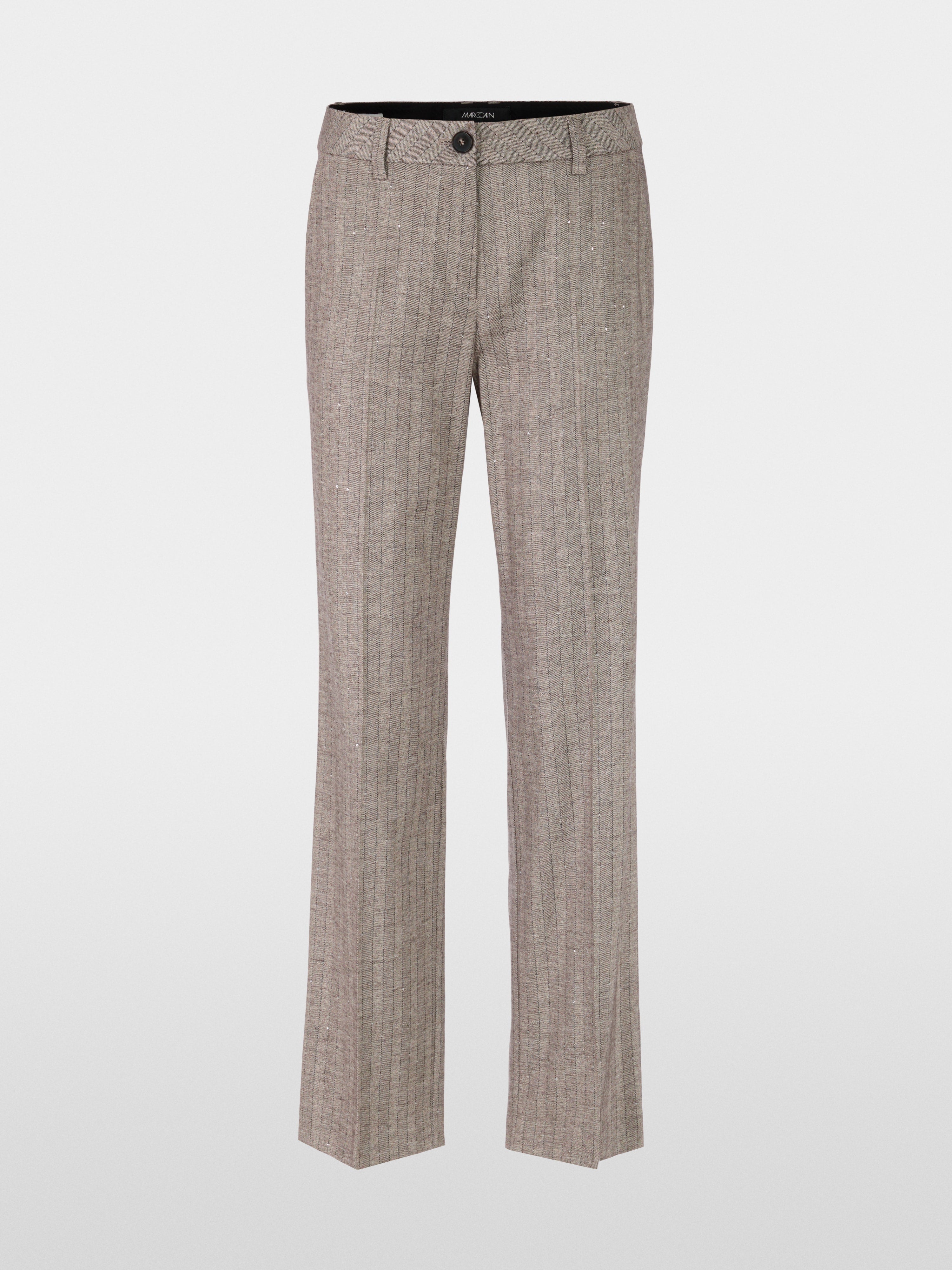 Mc - Loren Striped trousers