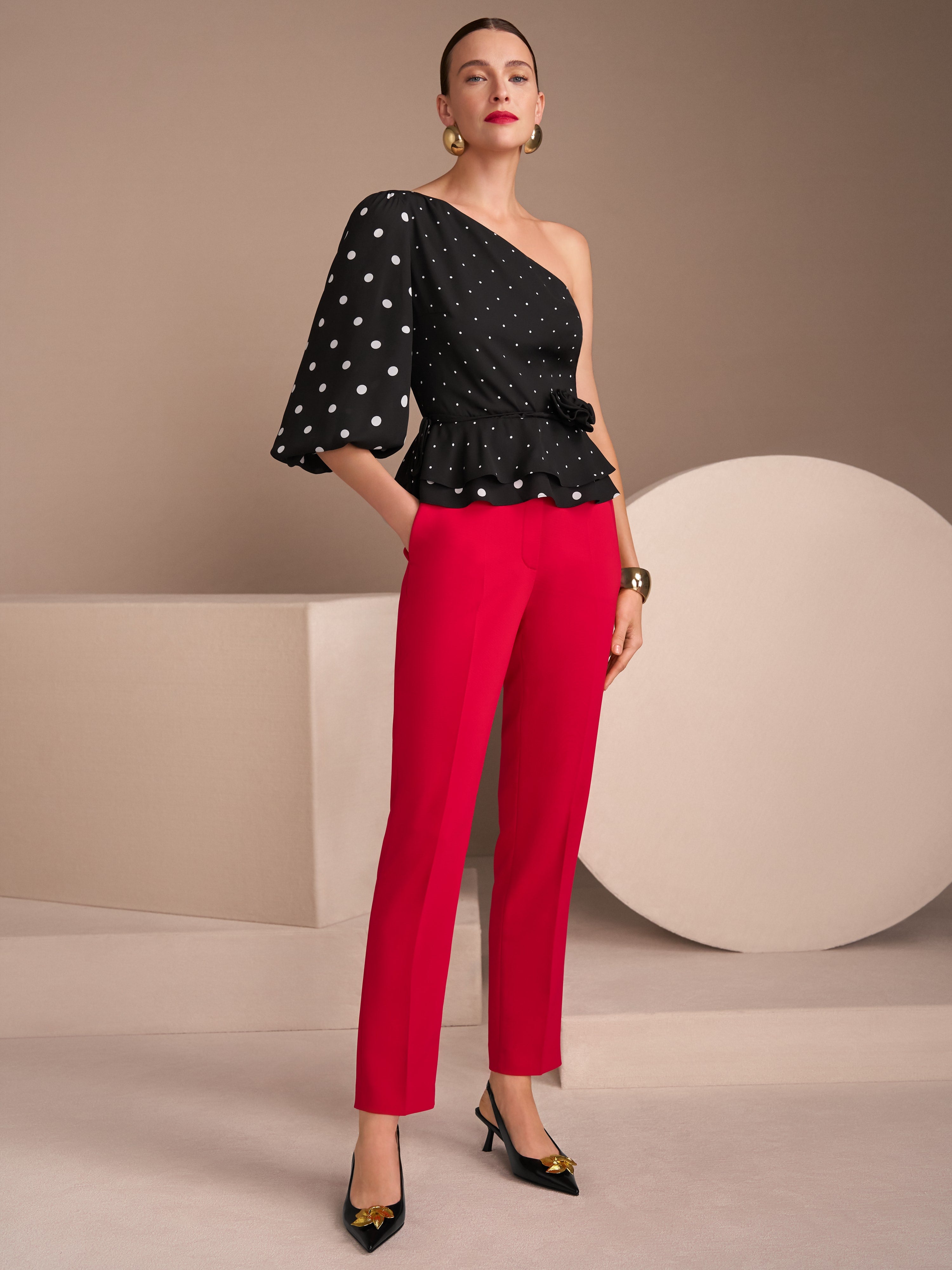 Mc - Faracci pleats Chinos